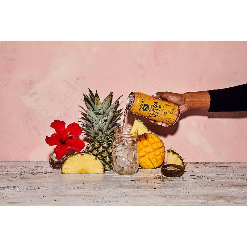 Guayaki Yerba Mate Tropical Uprising - 15.5 fl oz Can