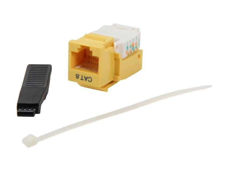 Micro Connectors CAT5 RJ45 Coupler F-F Straight