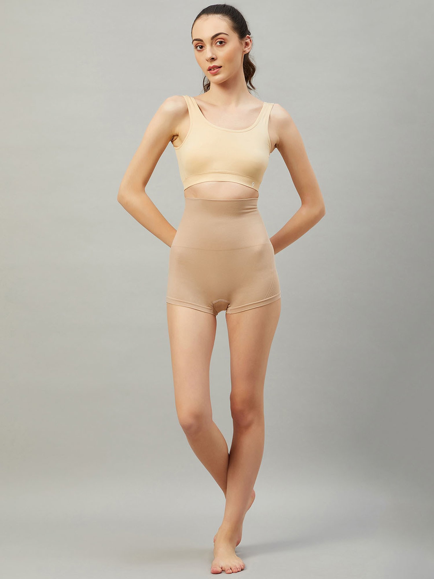 C9 Airwear Beige Cotton Tummy Shaper