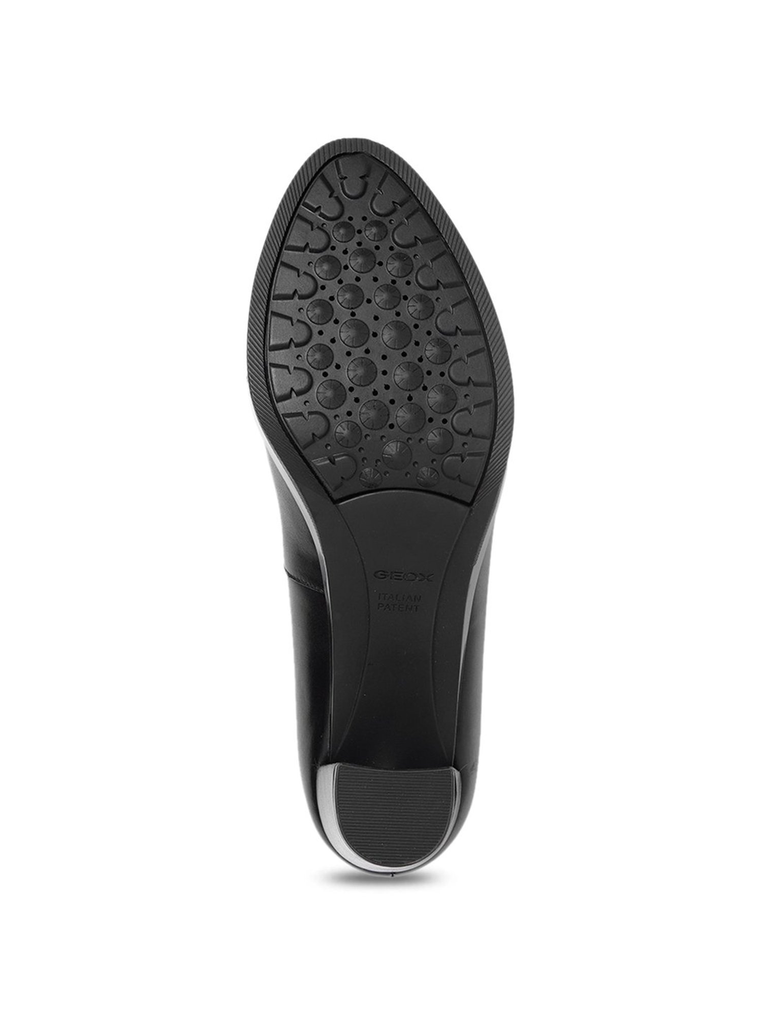 Geox Women's D Walk Pleasure 60 Black Leather Casual Pumps