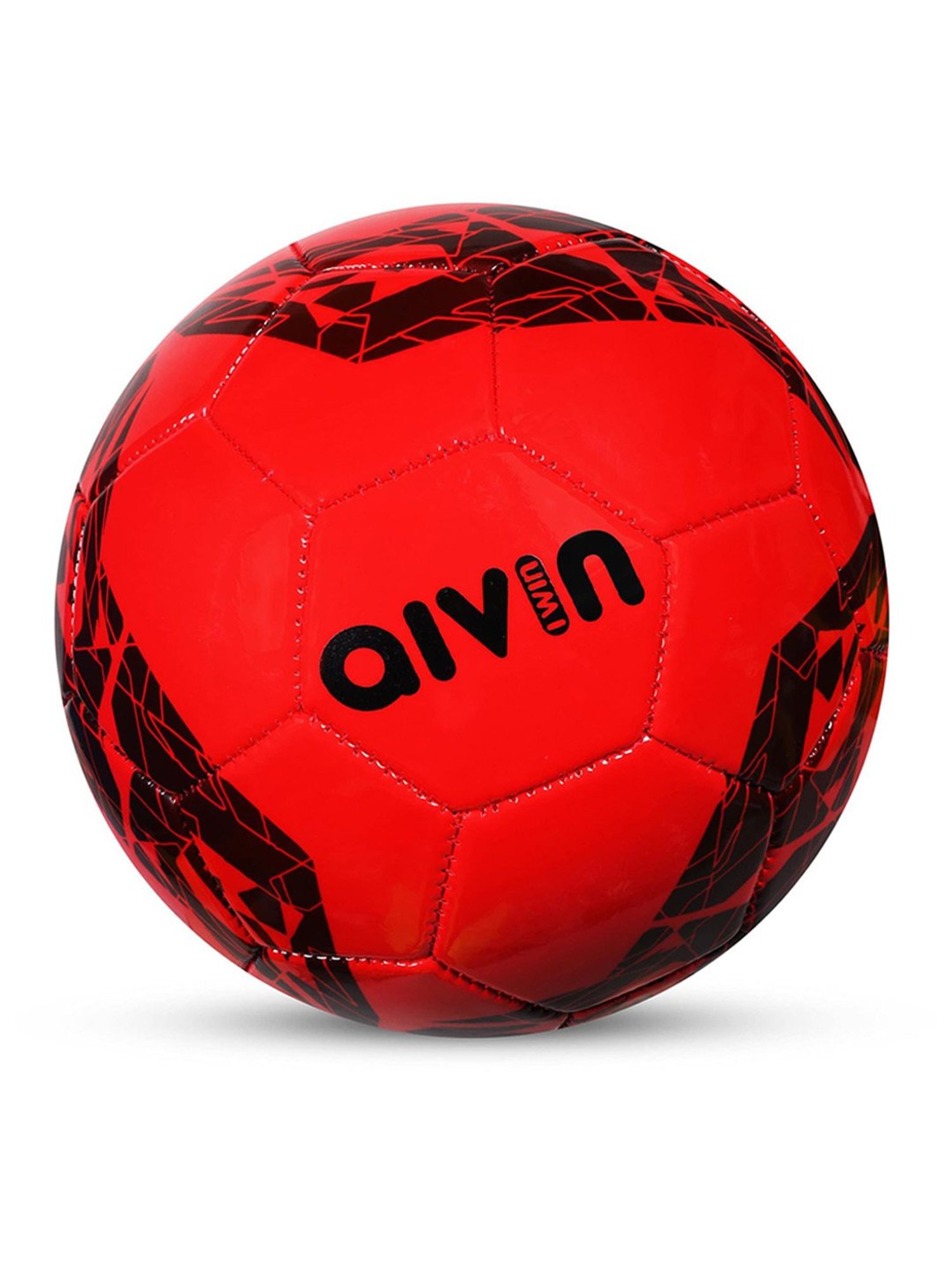 AIVIN England Machine Stitched Football (Red) Size - 5