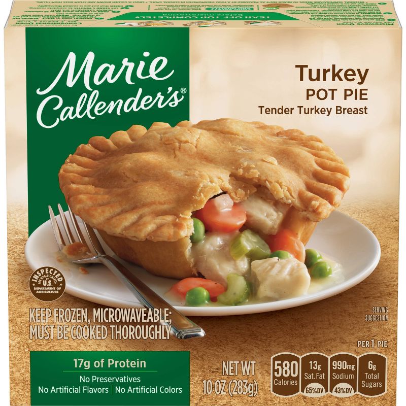Marie Callendar's Frozen Turkey Pot Pie - 10oz