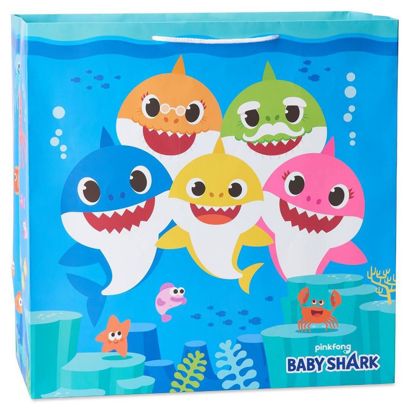 Large Baby Shark Gift Bag