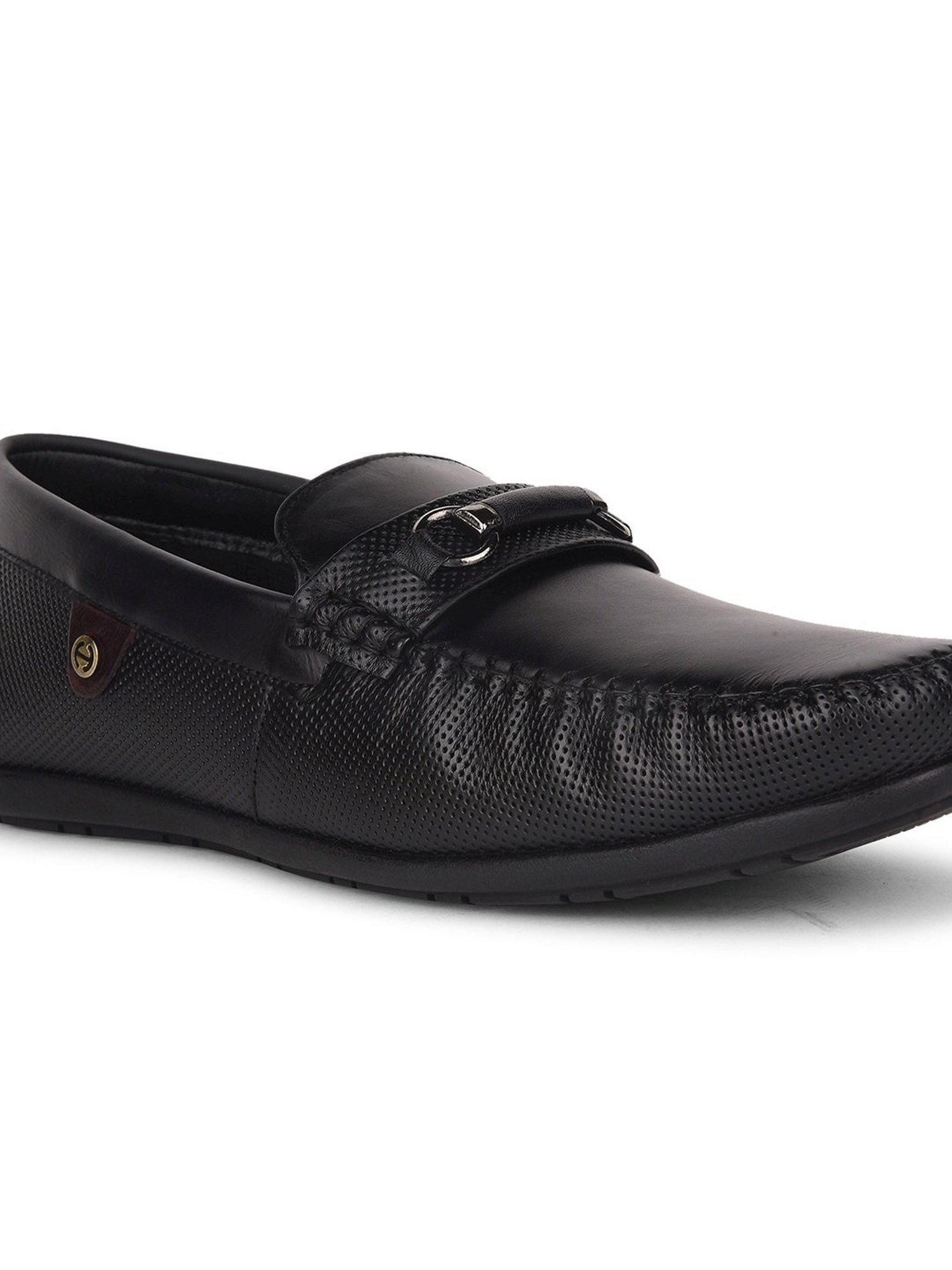 Healers by Liberty Men's Black Casual Loafers