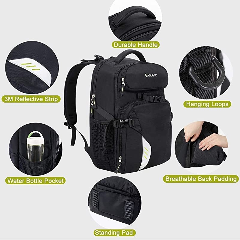 Camera Laptop Backpack for Outdoor Travel Hiking Fit 2 DSLR / SLR 4-6 Lenses Women and Man