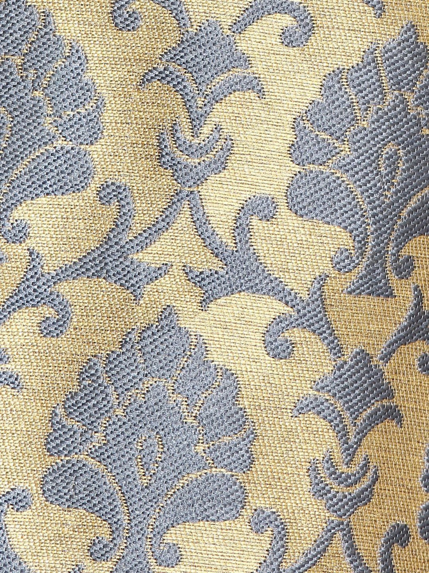 Hangup Golden & Grey Jacquard Pattern Shrug