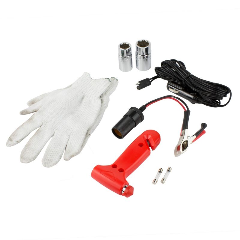 Wagan 3 in 1 Electric Jack Impact Wrench and Air Compressor Kit