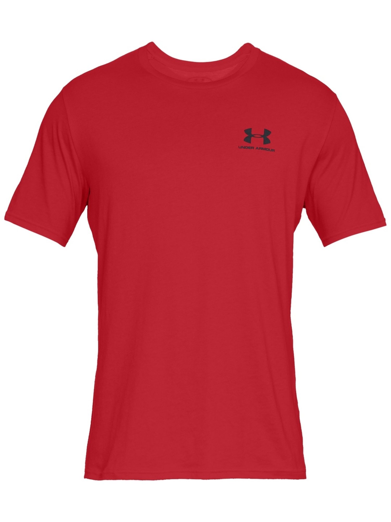 Under Armour Red Cotton Slim Fit T-Shirt