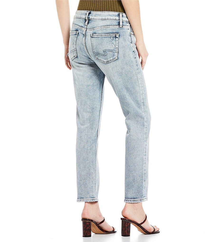 Silver Jeans Co. Elyse Slim Mid Rise Jeans