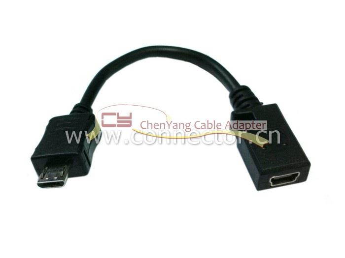 Micro Connectors 8-Inch USB 3.1 Type C to USB 3.0 Type A Female Adapter (E07-174-OTG)