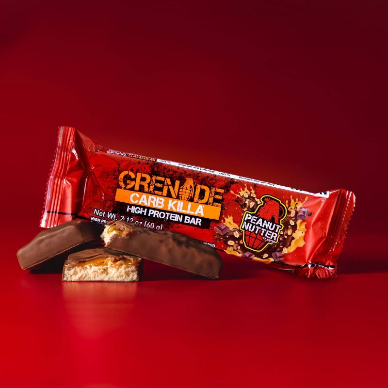 Grenade Carb Killa Peanut Nutter Protein Candy Bar - 4pk