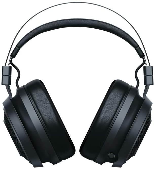 Razer Nari Wireless 7.1 Surround Sound Gaming Headset: THX Audio - Auto-Adjust Headband & Swivel Cups - Chroma RGB - Retractable Mic - For PC, PS4, PS5 - Black