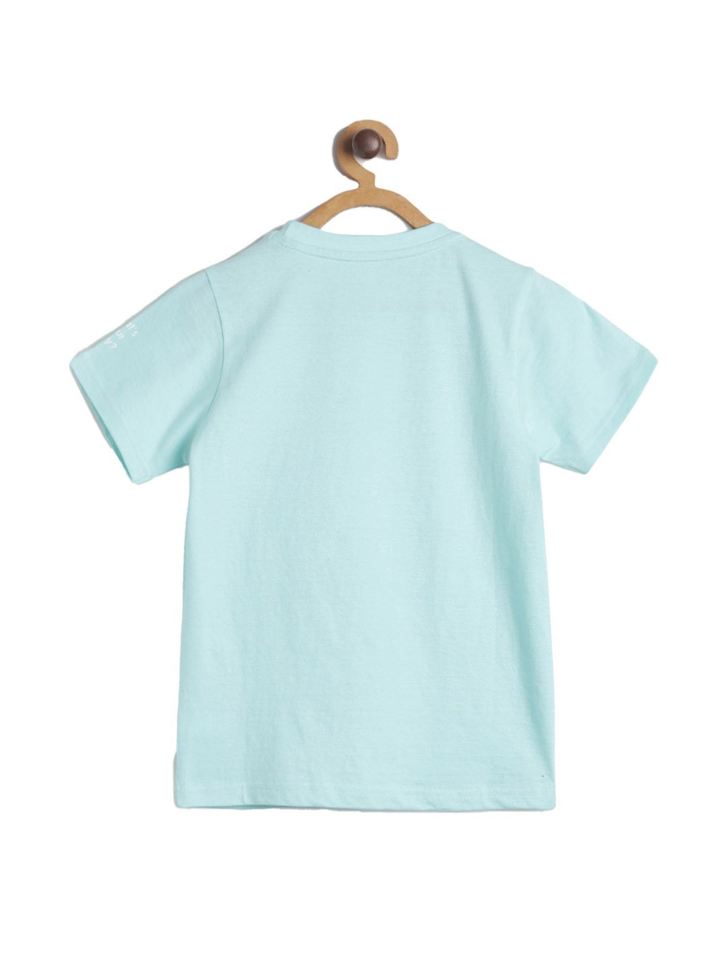 Tales & Stories Kids Blue Printed  T-Shirt