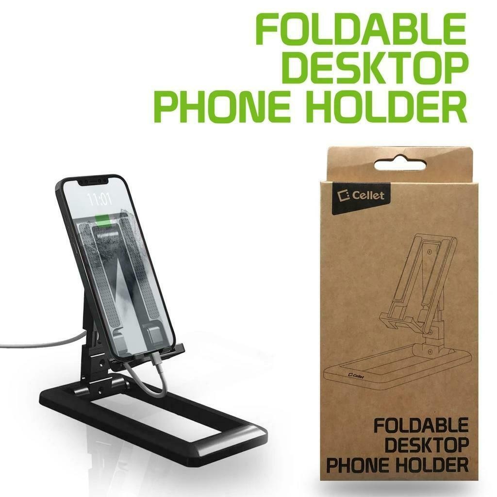 Cellet Adjustable Foldable Desktop Mount Stand for Smartphones / Tablets / iPad