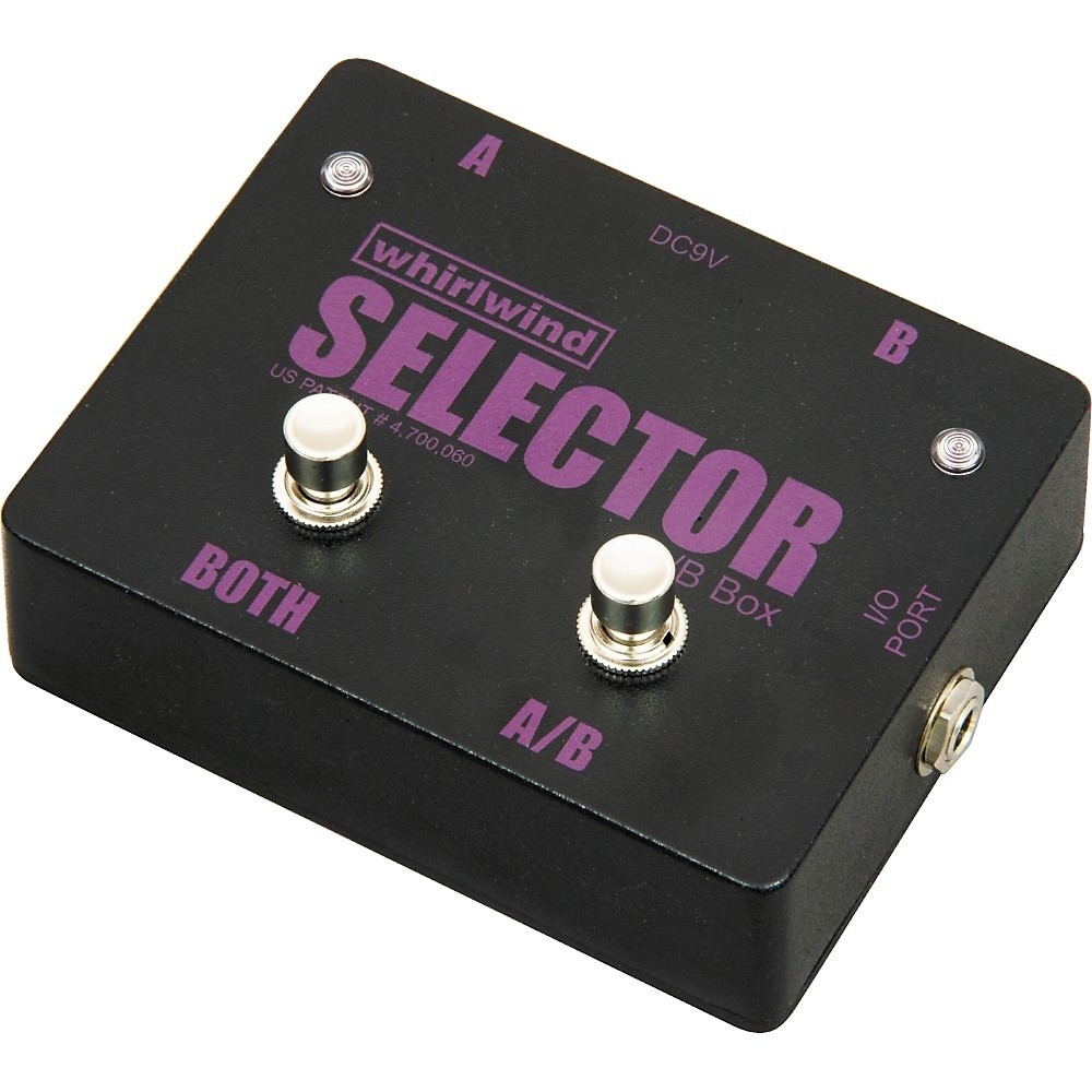 Whirlwind Selector AB Box Pedal