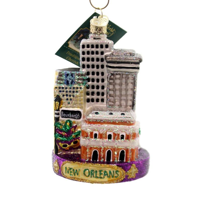 Old World Christmas 4.5" New Orleans Ornament Mardi Gras French  -  Tree Ornaments