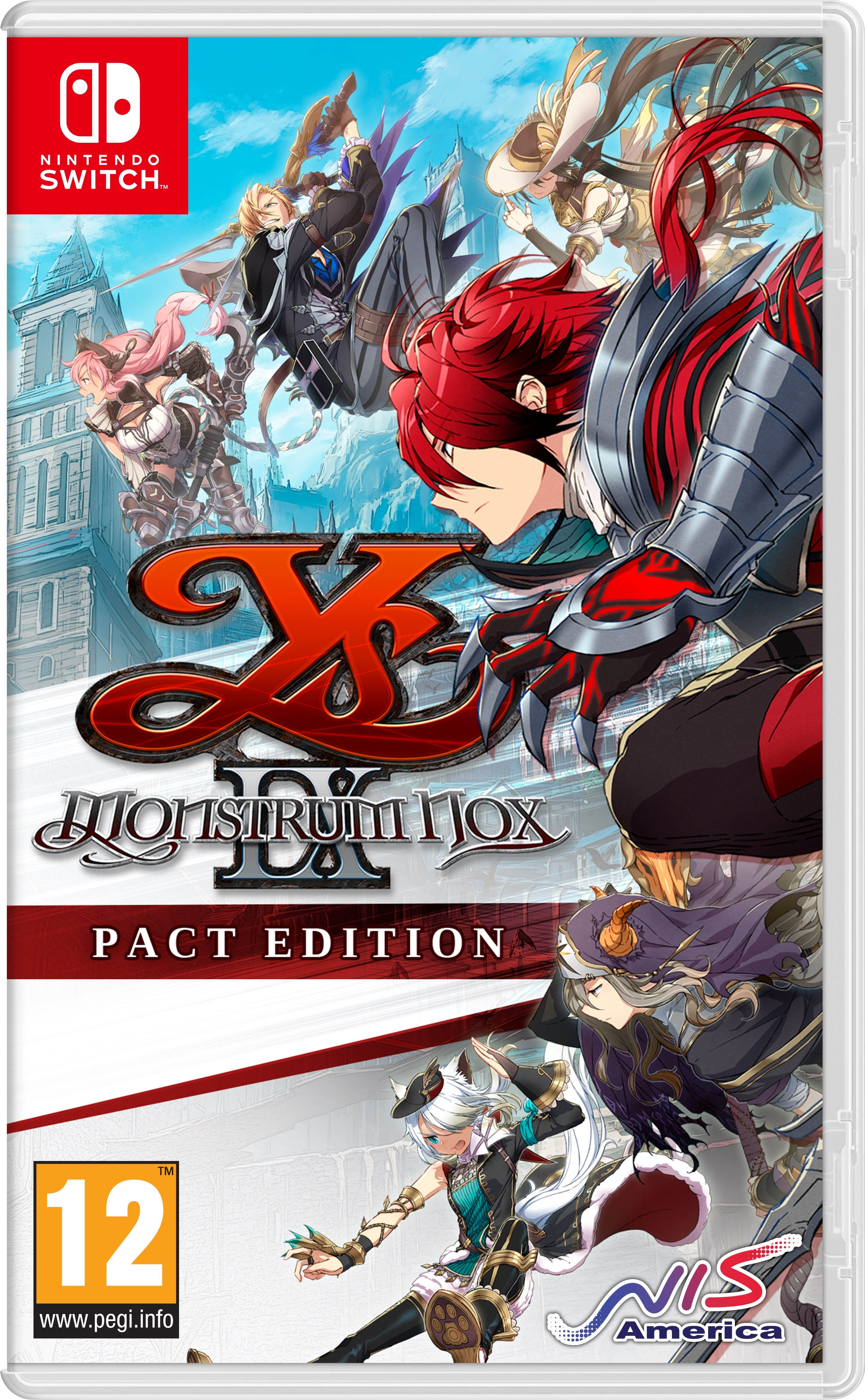 Ys IX Monstrum Nox Pact Edition Nintendo Switch Game
