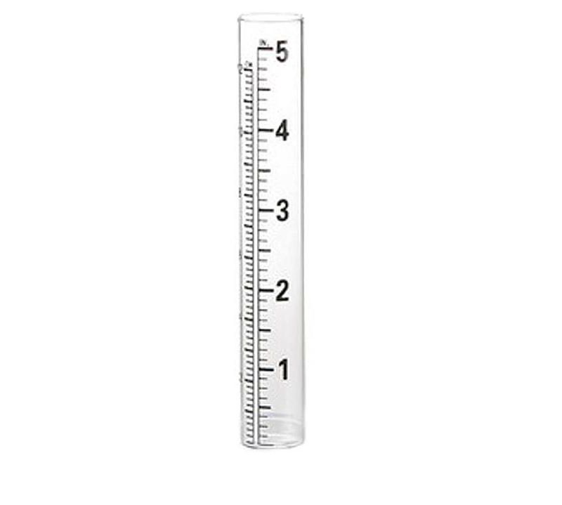 Plow & Hearth - Replacement Glass Rain Gauge Tube