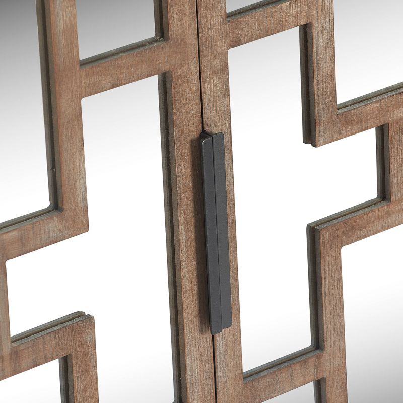 Elmhurst Cabinet Black/Brown - Finch