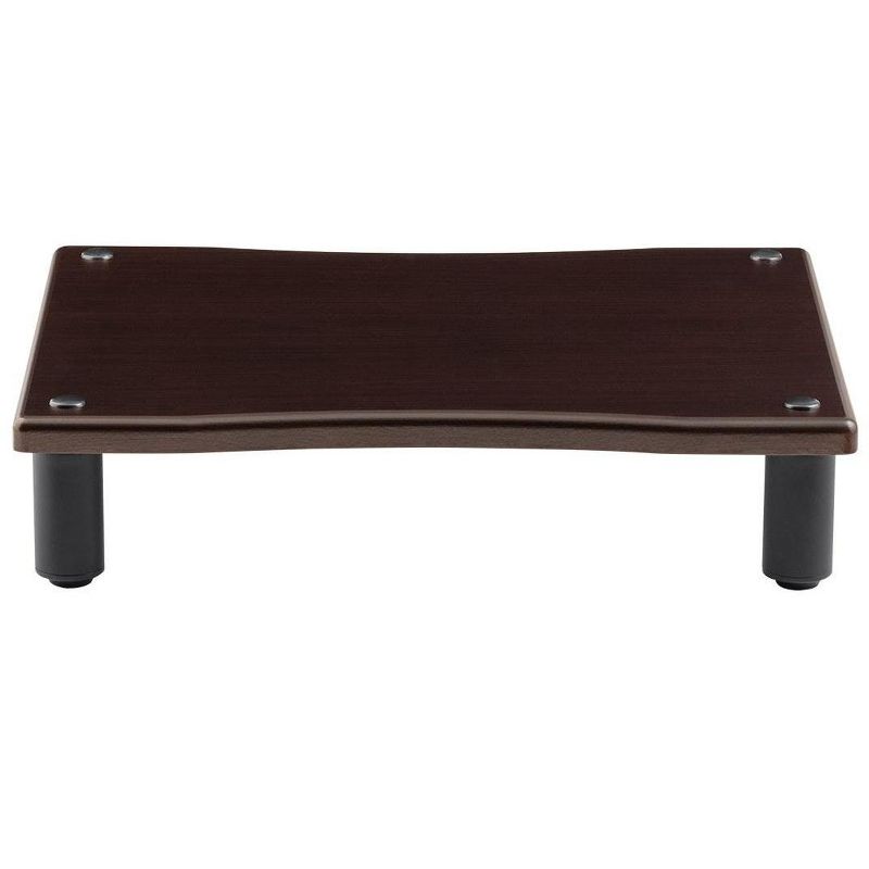Monolith Amplifier/Component Stand XL - Espresso, Open Air Design, Scratch-Resistant, Hold Up to 200lbs. Perfect Way to Organize AV Components