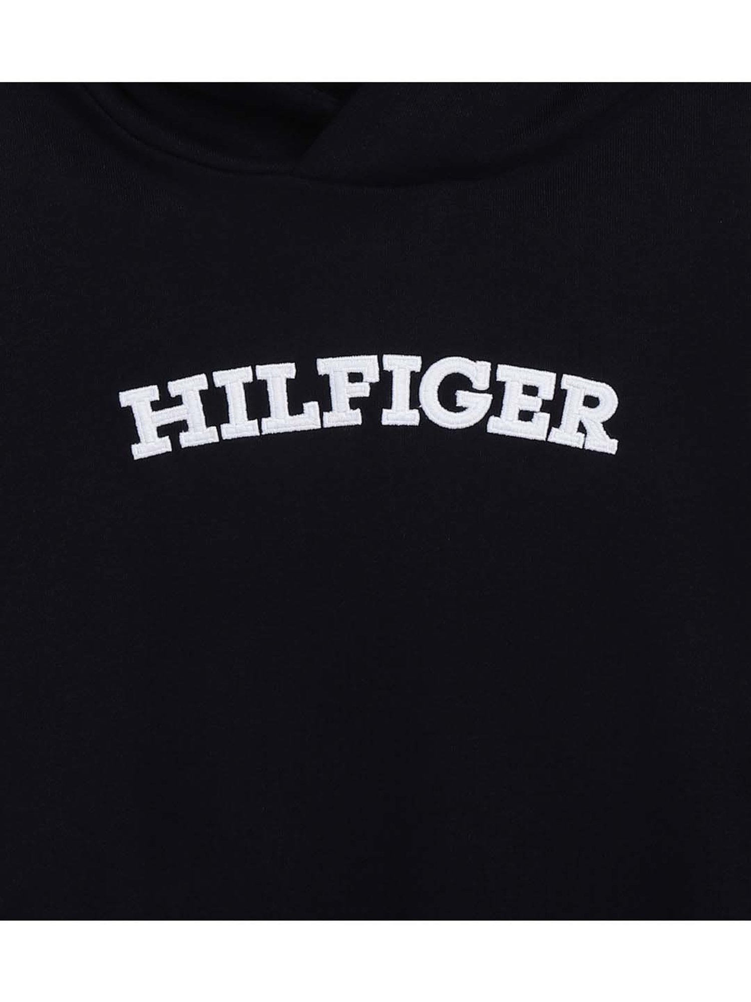 Tommy Hilfiger Kids Navy Graphic Full Sleeves Hoodie