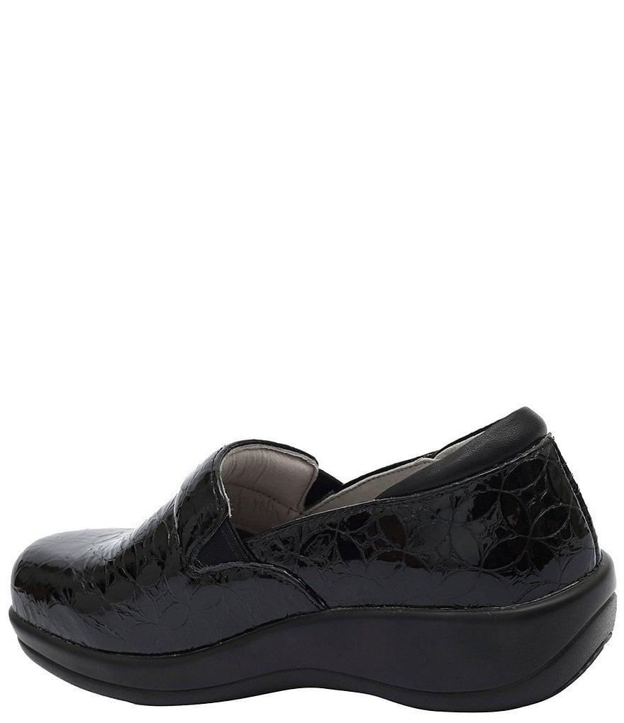 Alegria Keli Slip Resistant Slip-On Leather Clogs