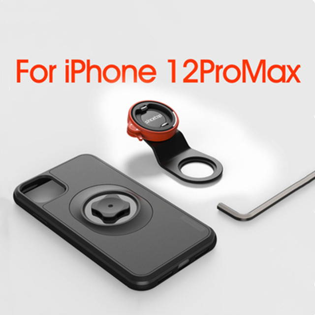 Motorcycle Phone holder For iPhone 11 Pro XsMax 8plus 7s 6 Mountain/Bike Moto Mount Cell Phone Bag Stand With Shockproof Case