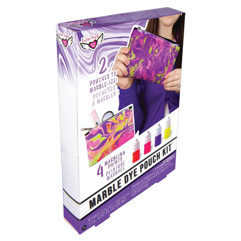 Marble Dye Pouch Kit - Fashion Angels