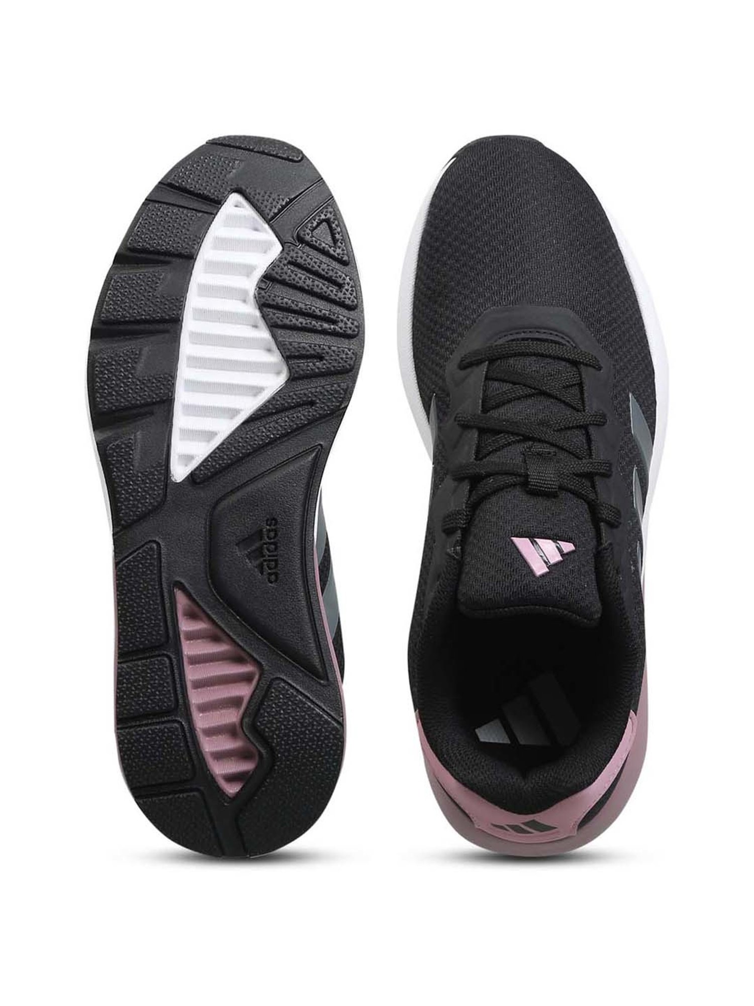 Adidas Women's Amalgo Black Running Shoes