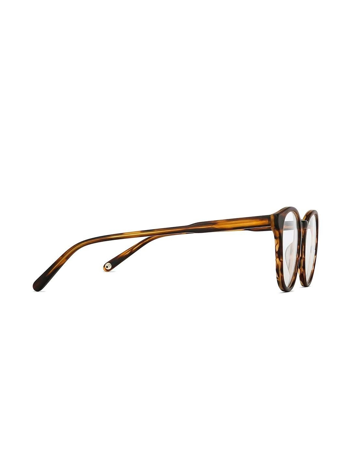 John Jacobs JJ E13344 Brown Full Rim Round Frame