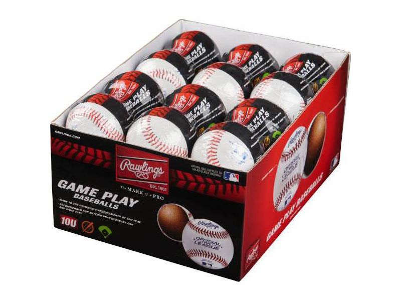 Rawlings 10 and Under Baseball - 2pk