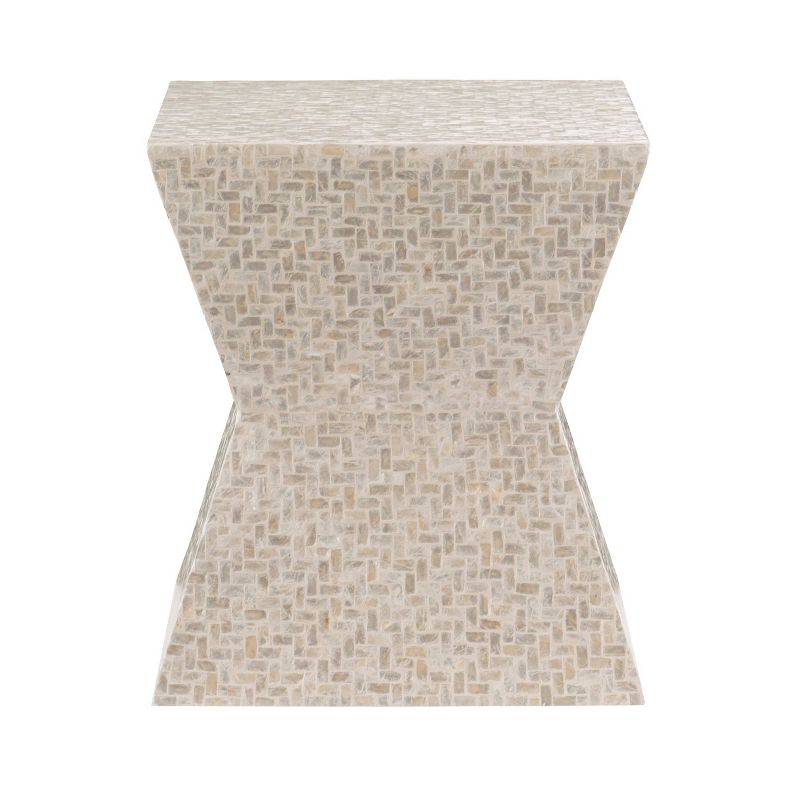 Prestyn Accent Table Ivory - Linon