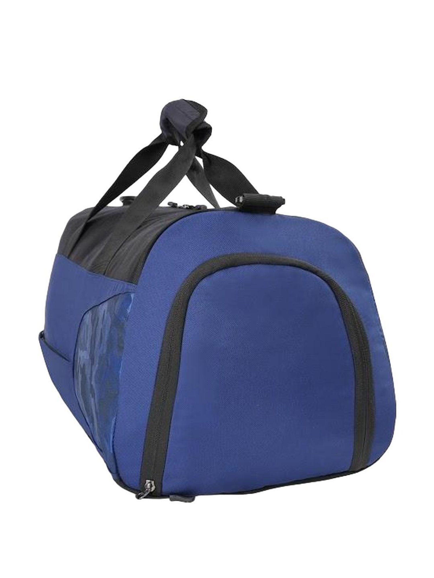 Aeropostale Granger Blue & Black Polyester Color Block Duffle Bag