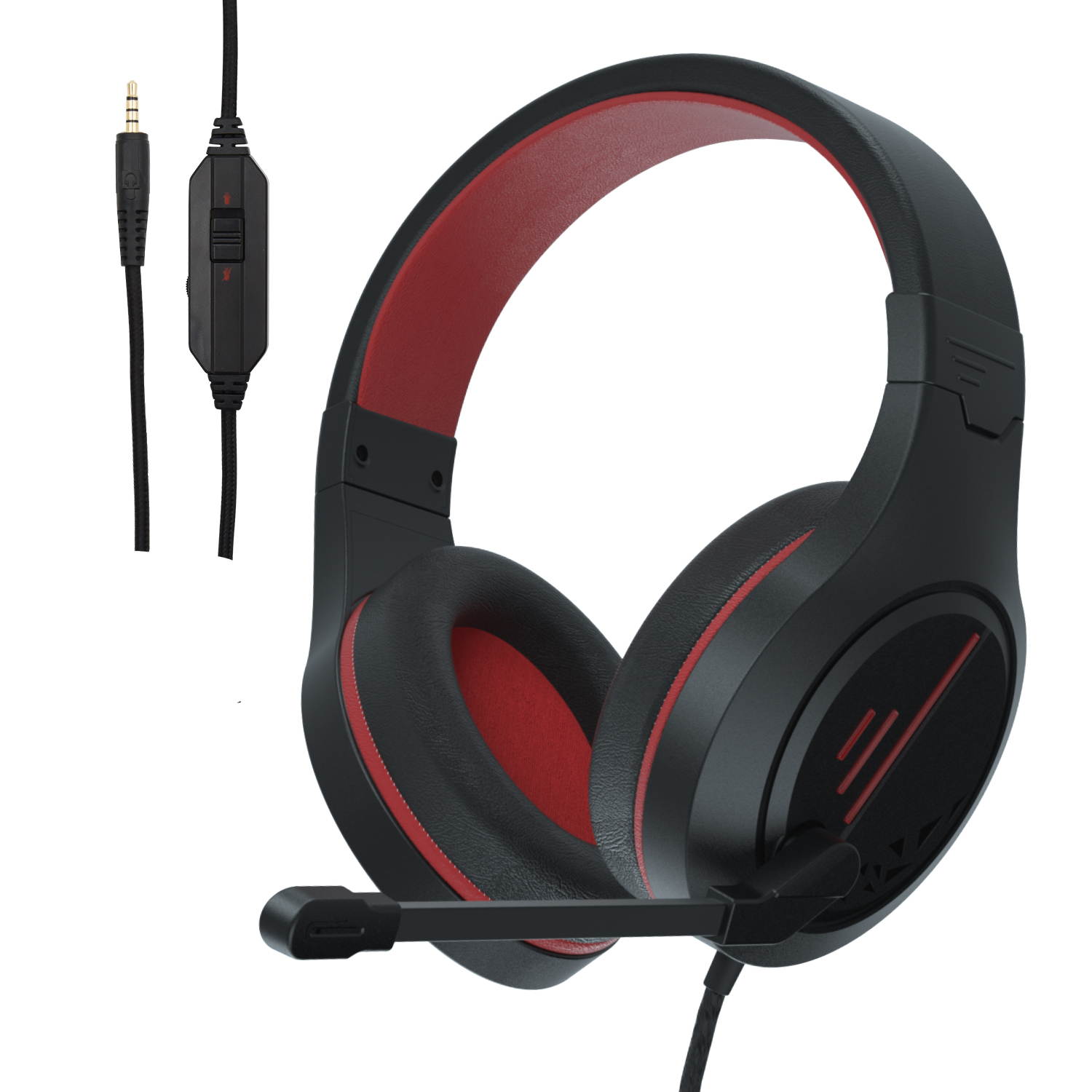 PS4 Gaming Headset, Stereo Gaming Headphone with Microphone Vibration for Laptop PC/Xbox one