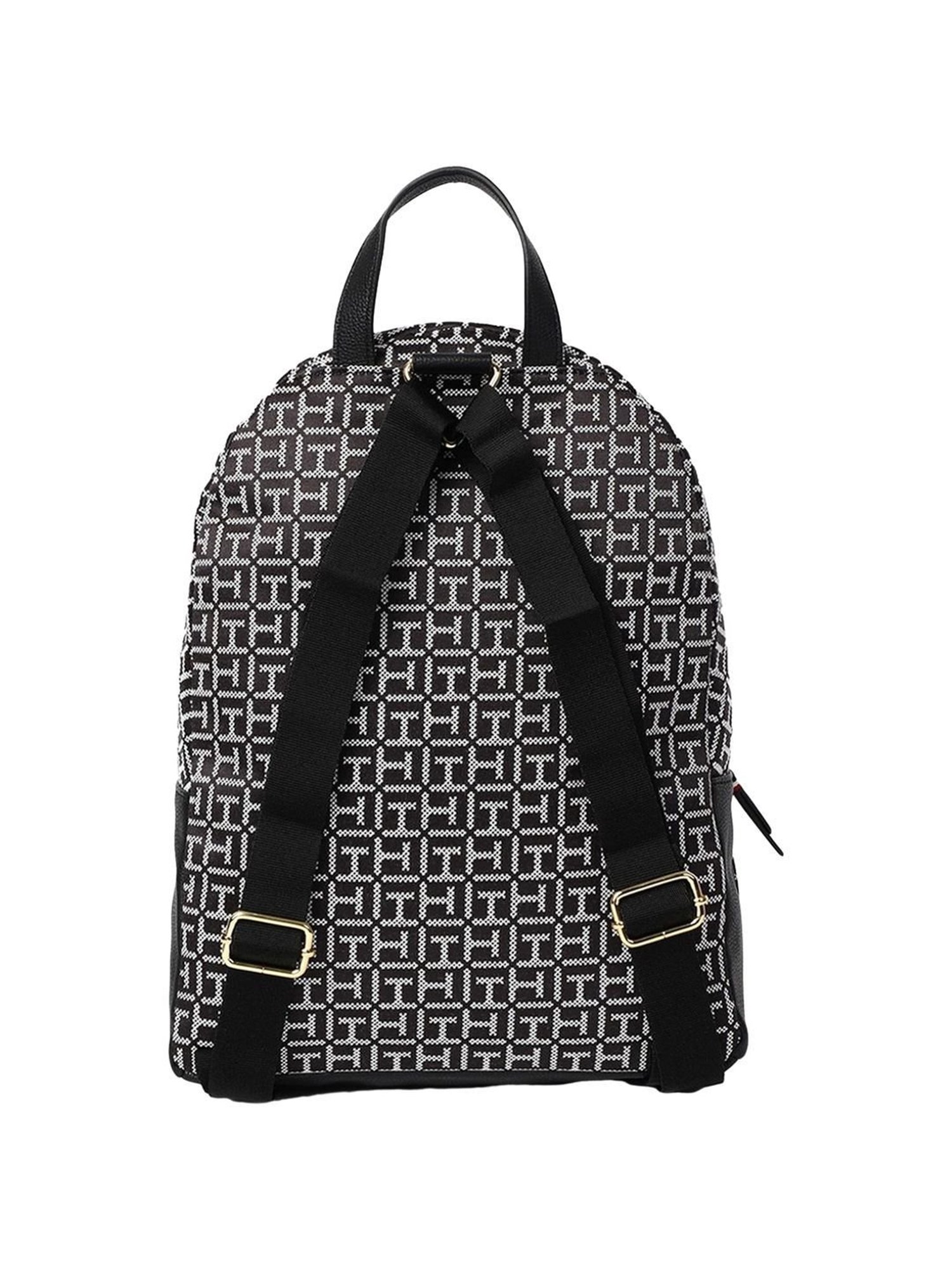 TOMMY HILFIGER Black WILDER II Logo Backpack