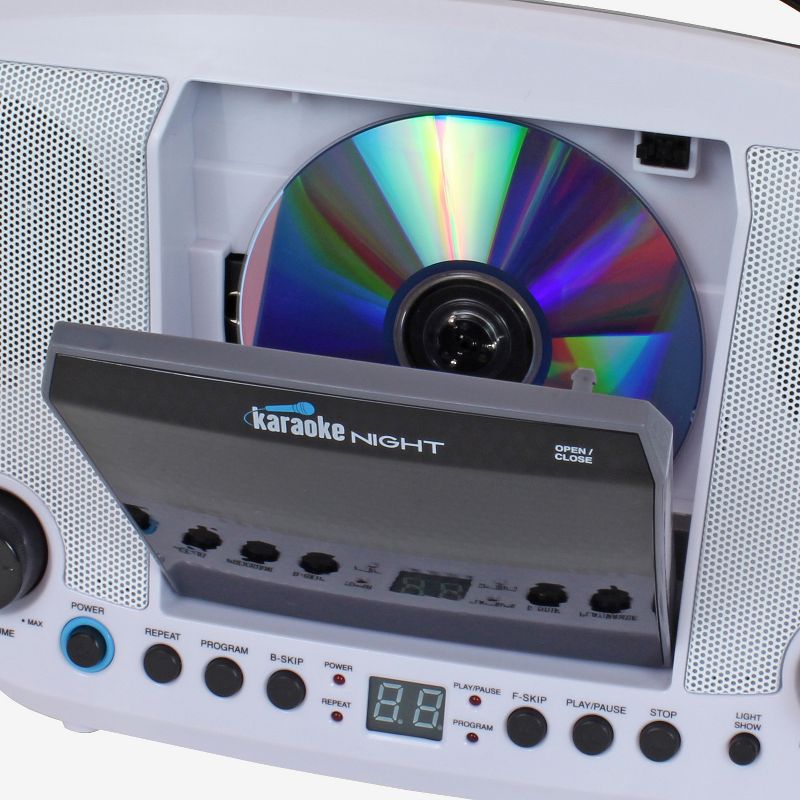 Karaoke Night CD+G Sing-A-Long Karaoke with LED Light Show (KN104)