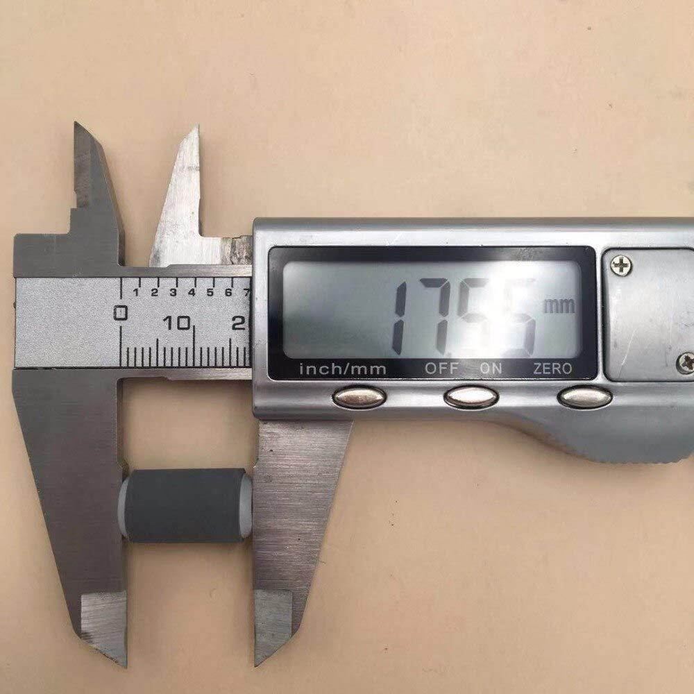 Printer Parts 16PCS 17mm Rubber Pinch Roller for Allwin Human Yoton Yaselan injet Printer K0nica 512 Yoton Paper Pressure Rubber Rollers - (Color: Black)