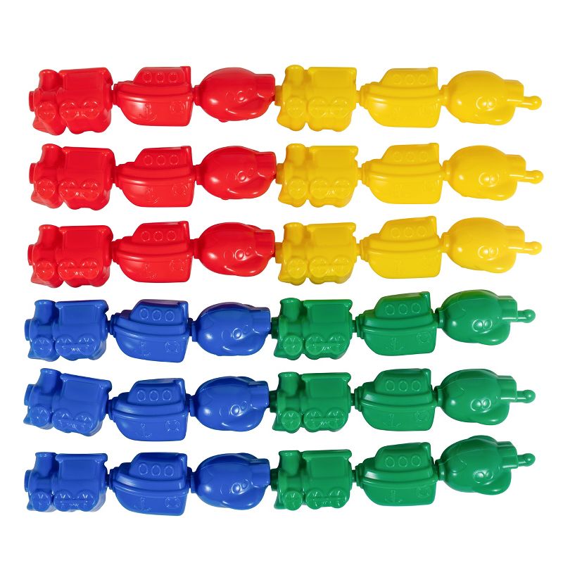 Childcraft Corrugated Building Blocks, Various Sizes, Primary Colors, set of 84