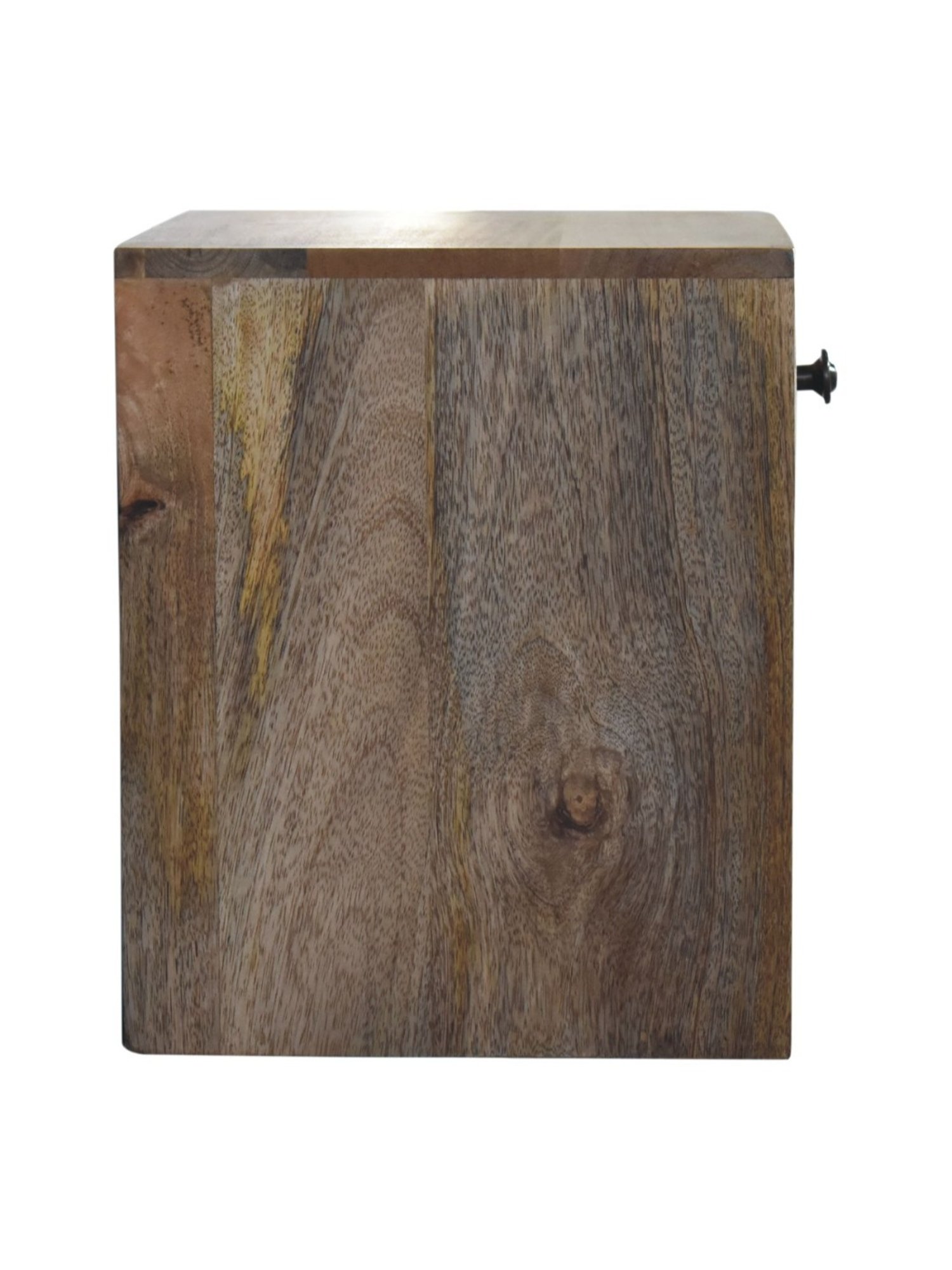 Sleepyhead Ally Teak Brown Sheesham Wood Bedside Table