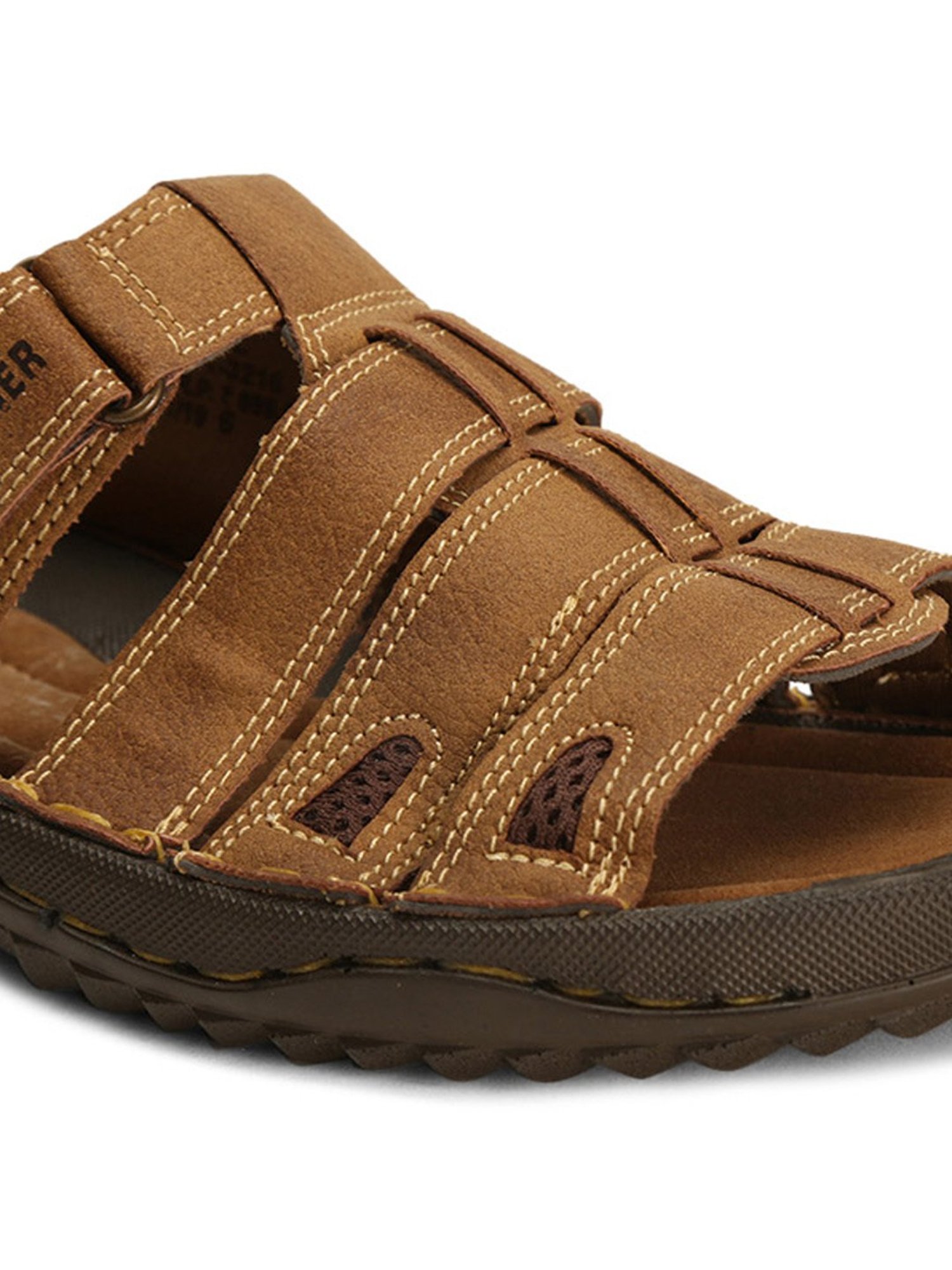 Weinbrenner by Bata Men's Tan Casual Sandals