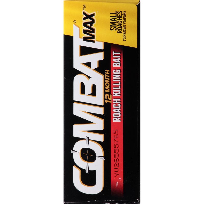 Combat Max 12 Month Roach Killing Bait Small Roach Bait Station - 18ct