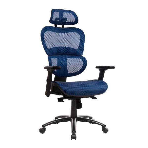 Ergonomic Office Chair Mesh Chair Computer Chair Desk Chair High Back Chair with Adjustable Headrest and Armrest