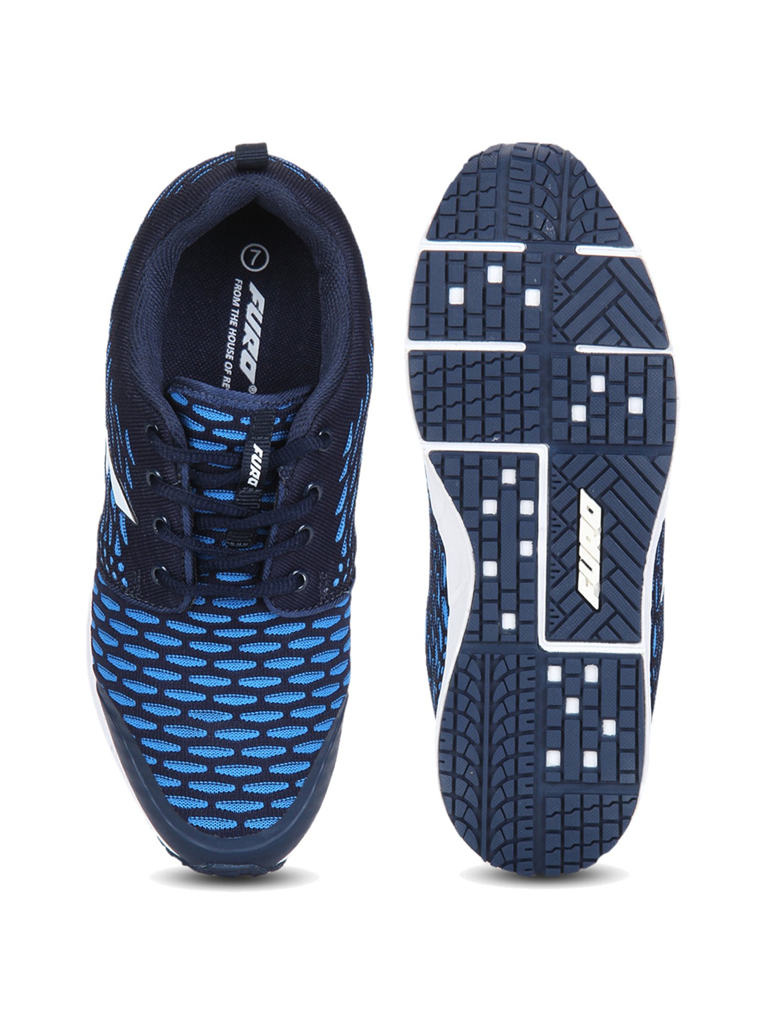 Furo by Red Chief Men's Denim Blue Running Shoes