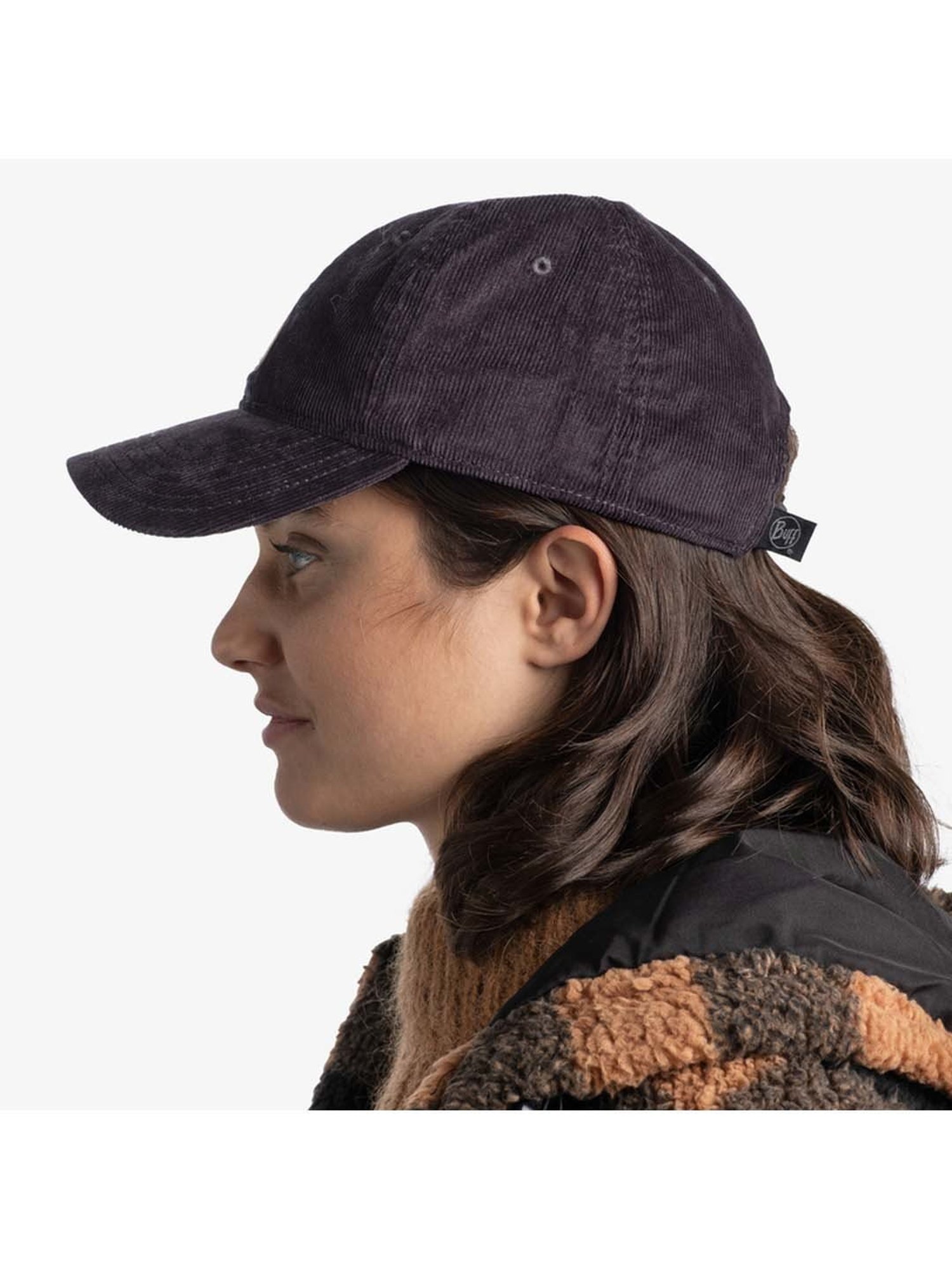 BUFF Black Striped Baseball Cap