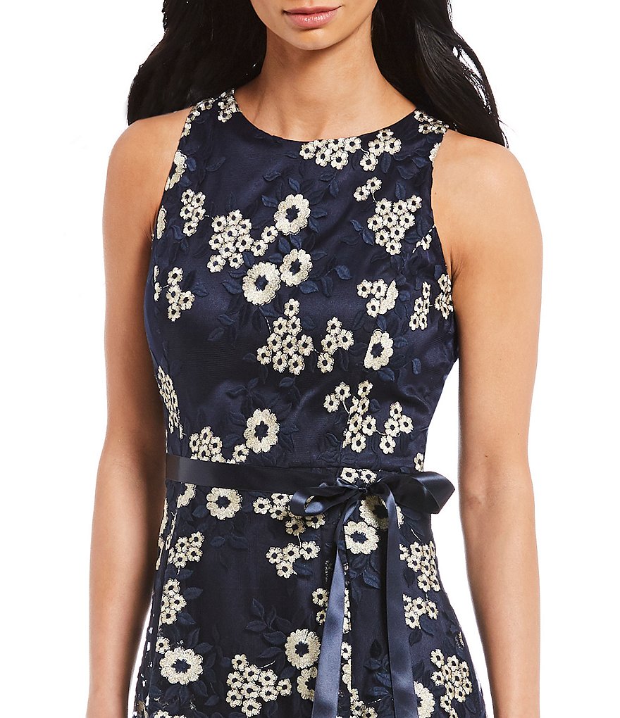 Le Bos 3-Piece Embroidered Trim Duster Pant Set