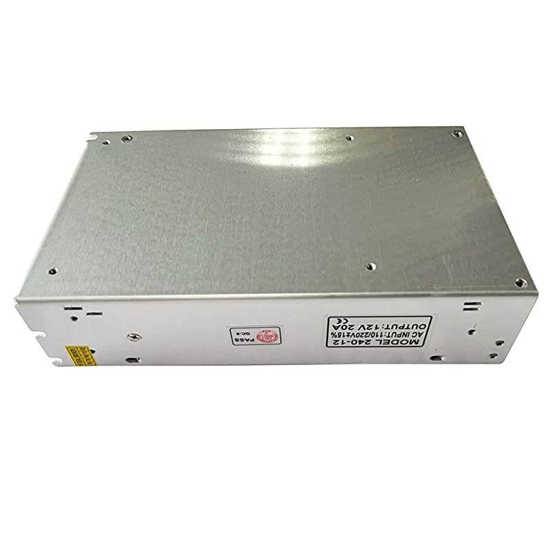 AC 110V 220V to DC 12V Regulated Transformer Switch Power Supply Driver Adapter for CCTV Camera Security System LED Strip Light 20A