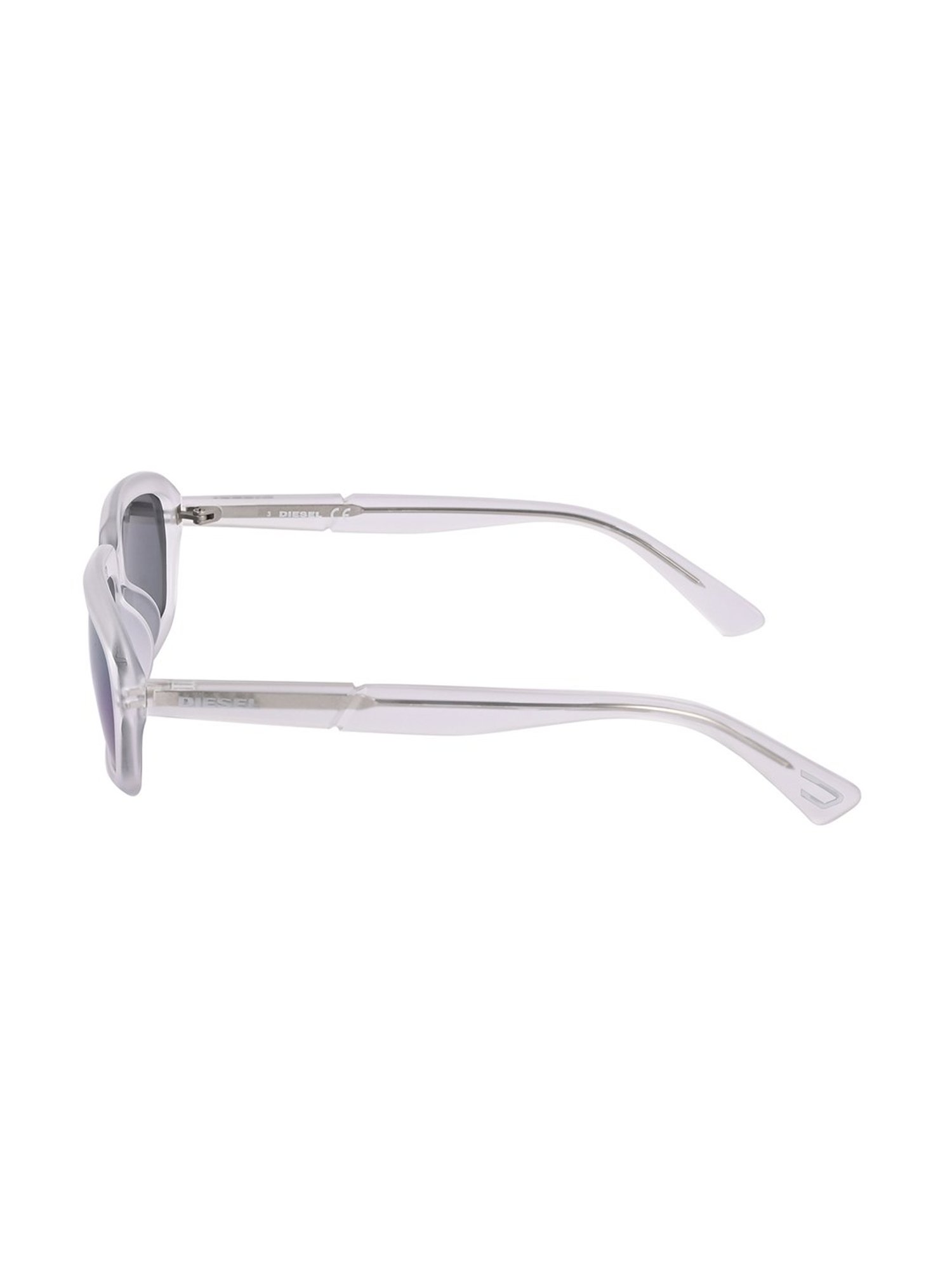 DIESEL DL0356 52 26X Blue Rectangular Sunglasses