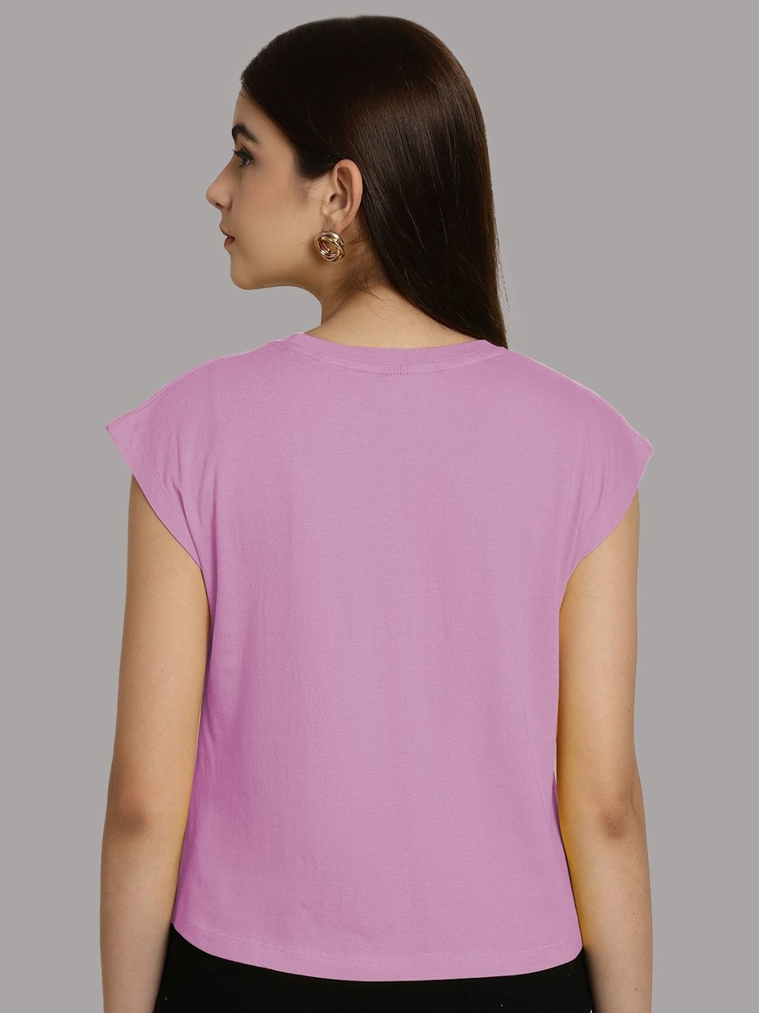 Friskers Purple & Turquoise Slim Fit Sports T-Shirts - Pack Of 2