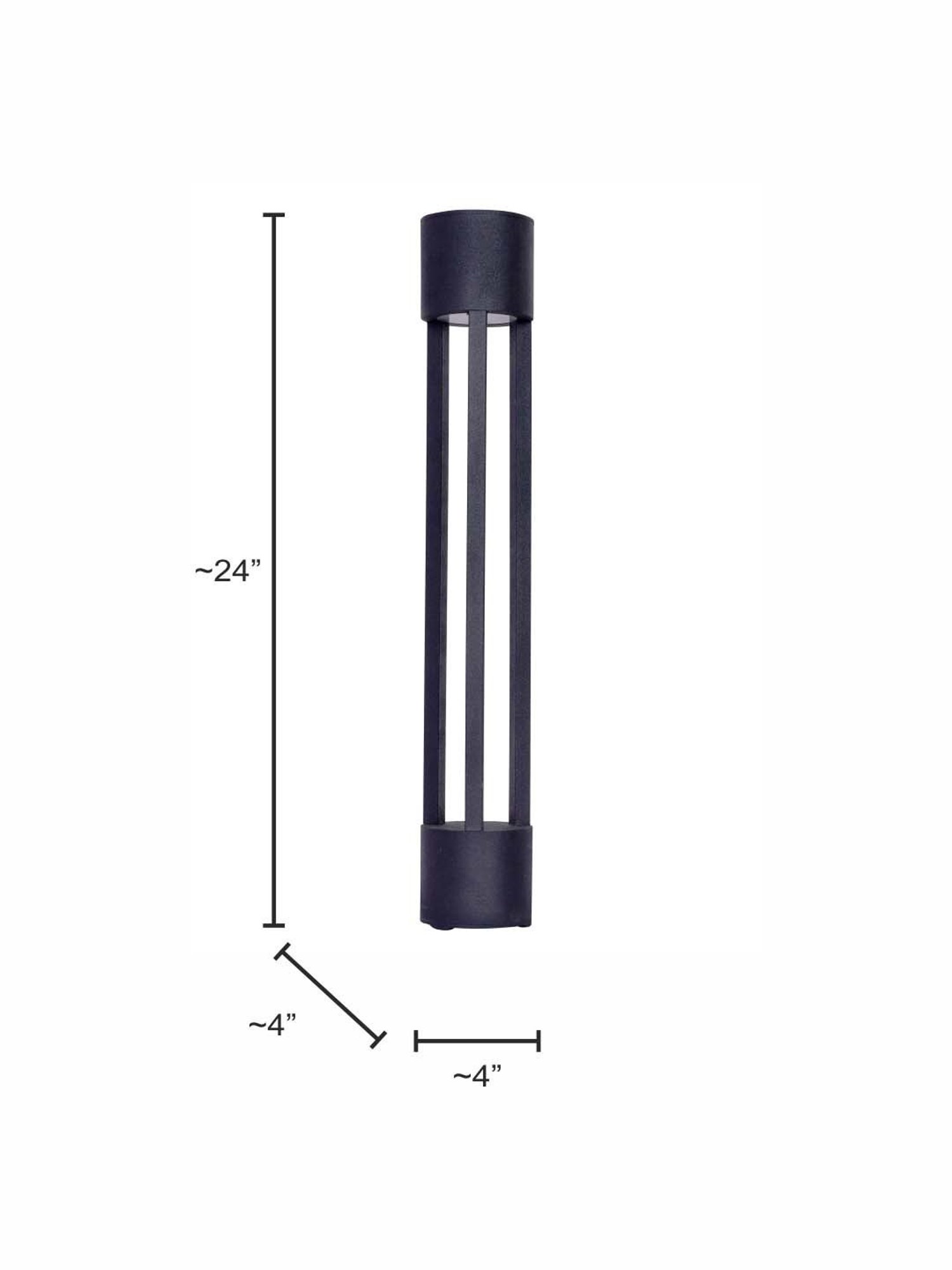 64" x 8.9" x 10.5" Smart Light Full Spectrum Floor Lamp (Includes LED Light Bulb) White - Verilux