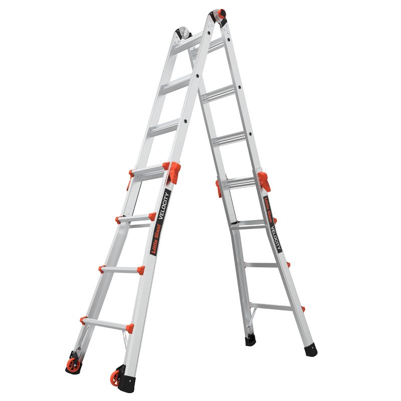 Little Giant Ladder Systems 300 lb ANSI Type IA Aluminum Ladder Gray